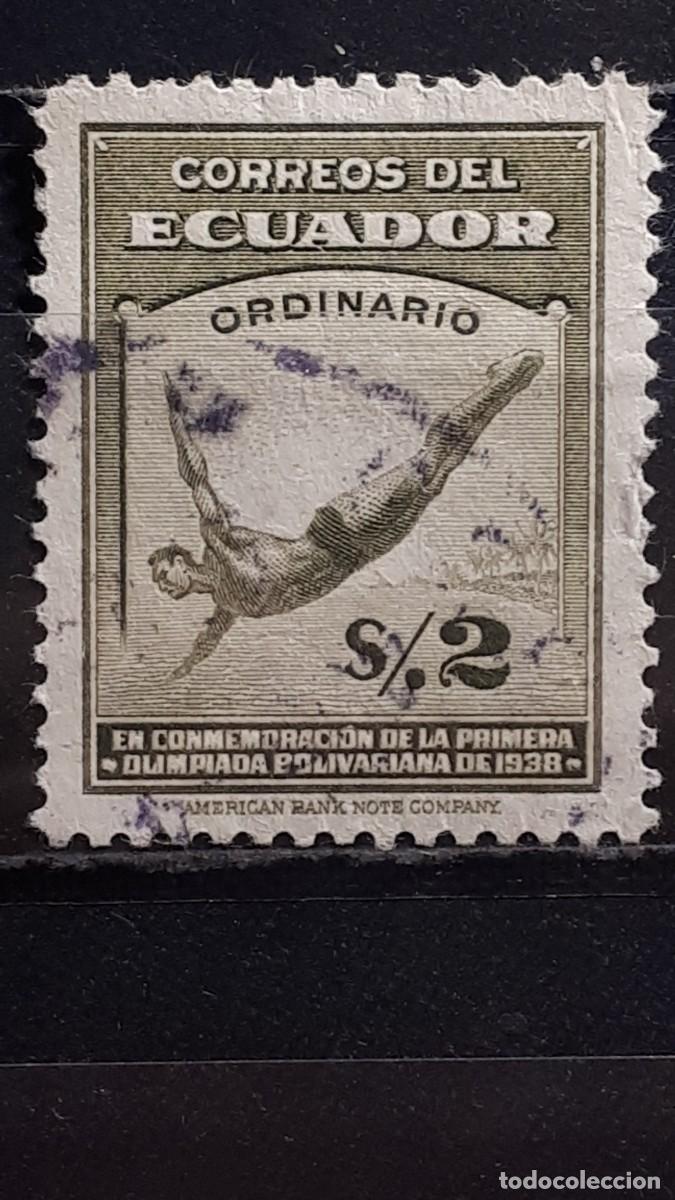 Sellos: ECUADOR. A&Ntilde;O 1939. &deg;. Yvert 373 - Foto 1