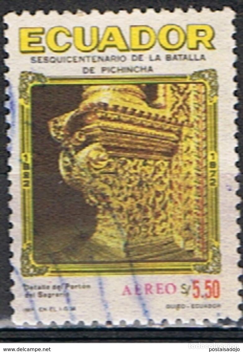 Sellos: ECUADOR // YVERT 565 AEREO // 1972 ... USADO - Foto 1