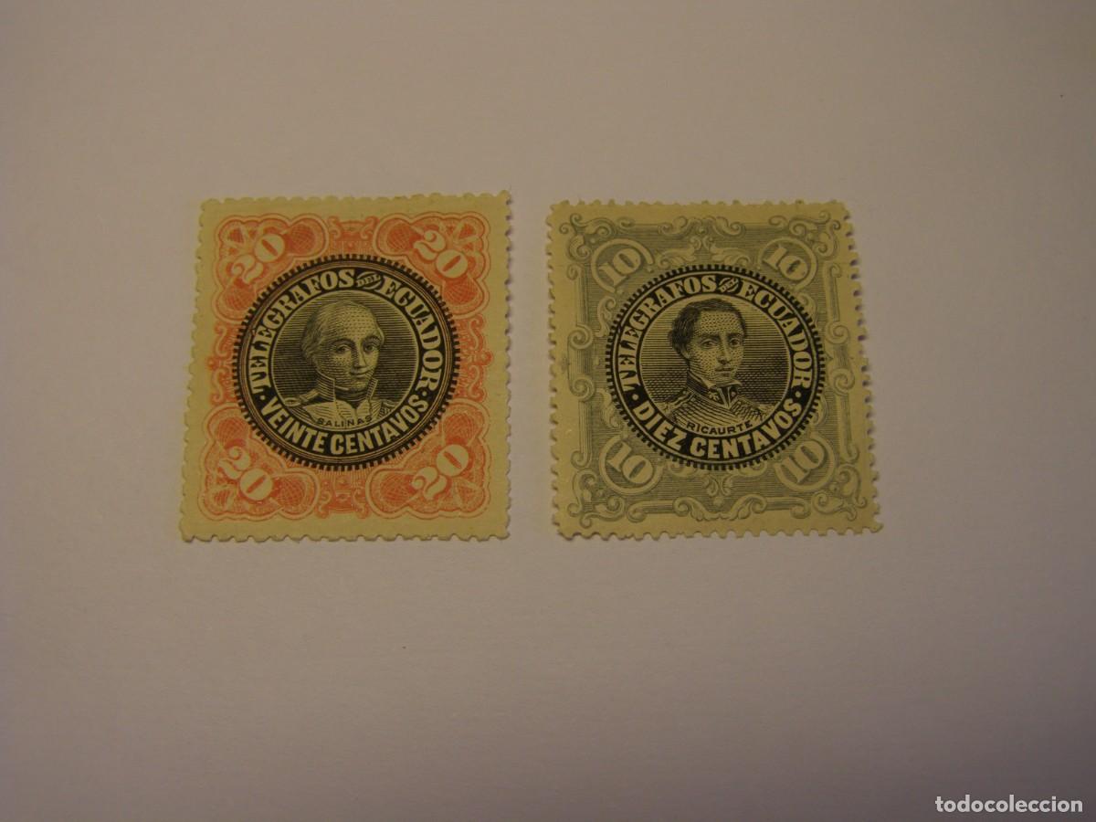 Sellos: Sellos antiguos de Ecuador. - Foto 1