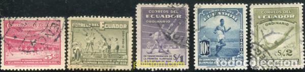Sellos: 655334 USED ECUADOR 1939 VICTORIA DE ECUADOR EN LOS JUEGOS DEPORTIVOS DE QUITO