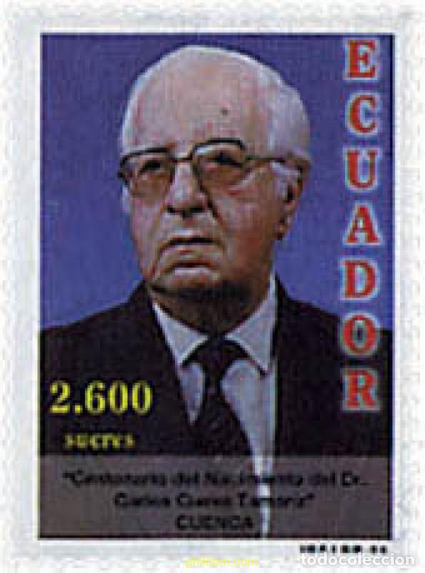 Sellos: 204804 MNH ECUADOR 1998 CENTENARIO DEL NACIMIENTO DE CARLOS CUEVA TAMARIZ