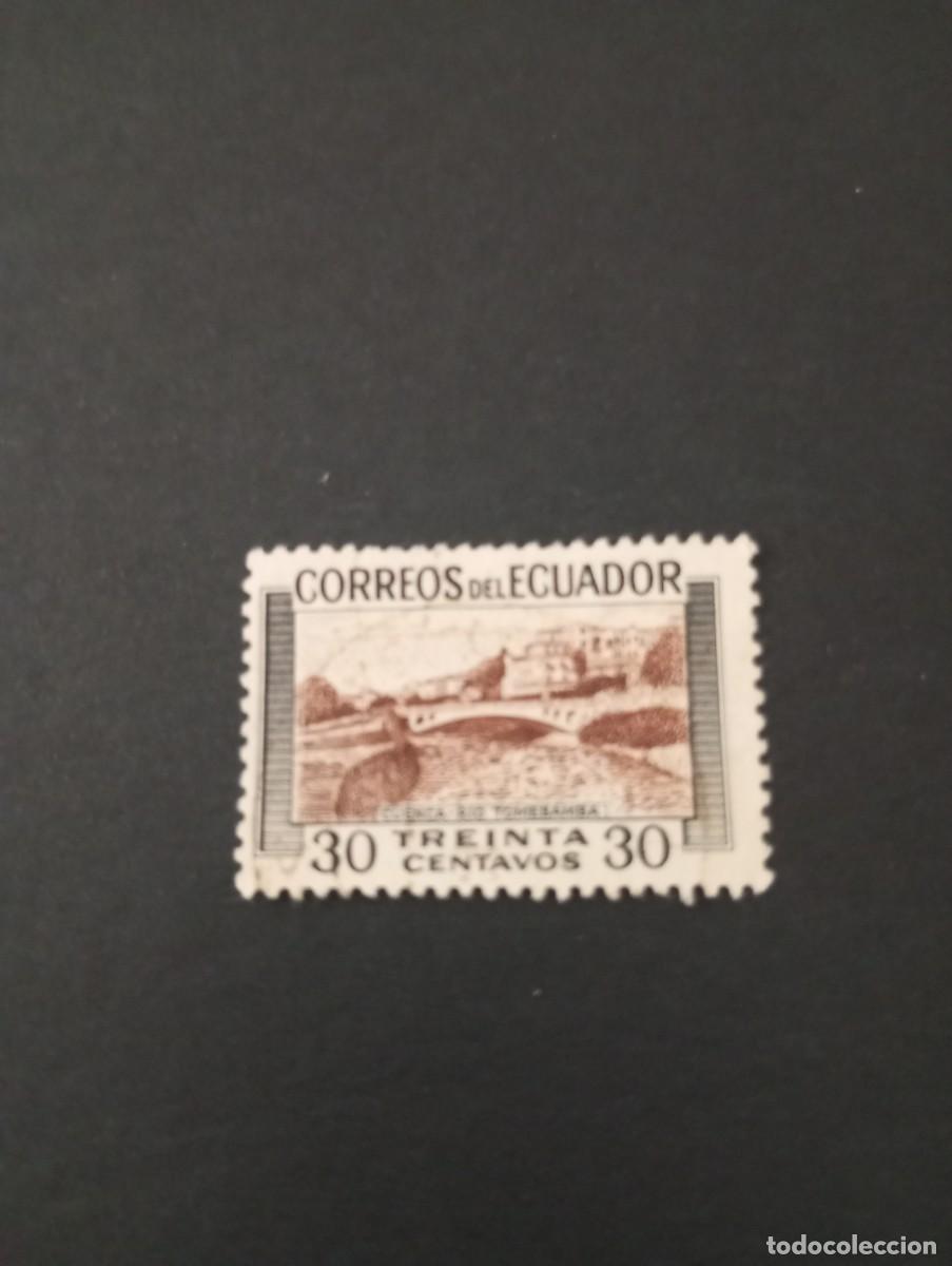Sellos: ECUADOR, CUENCA, RIO TOMEBAMBA
