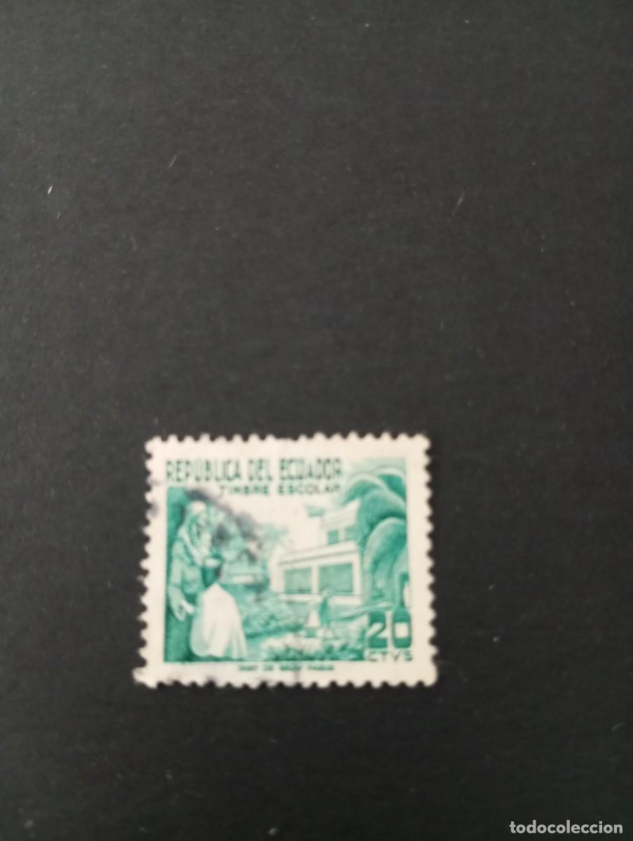 Sellos: ECUADOR, TIMBRE ESCOLAR - Foto 1