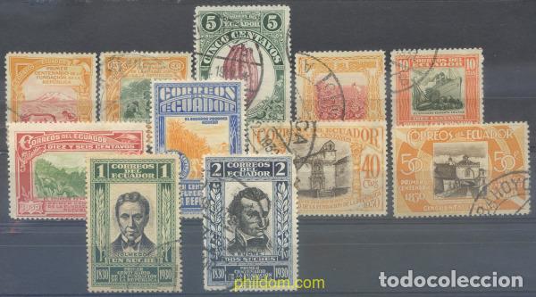 Sellos: 655333 USED ECUADOR 1930 CENTENARIO DE LA REPUBLICA