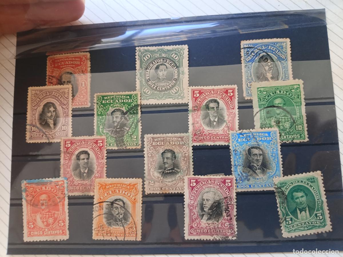 Sellos: Ecuador. Lote de sellos