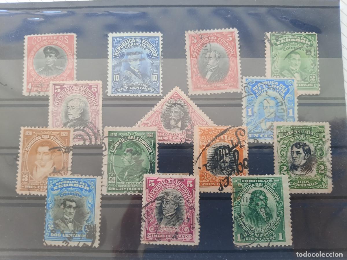 Sellos: Ecuador. Lote de sellos