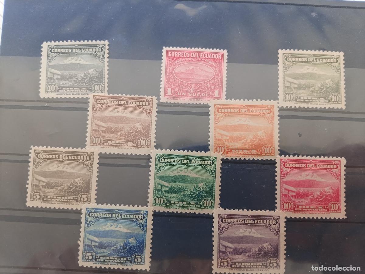 Briefmarken: Lote de sellos, Ecuador