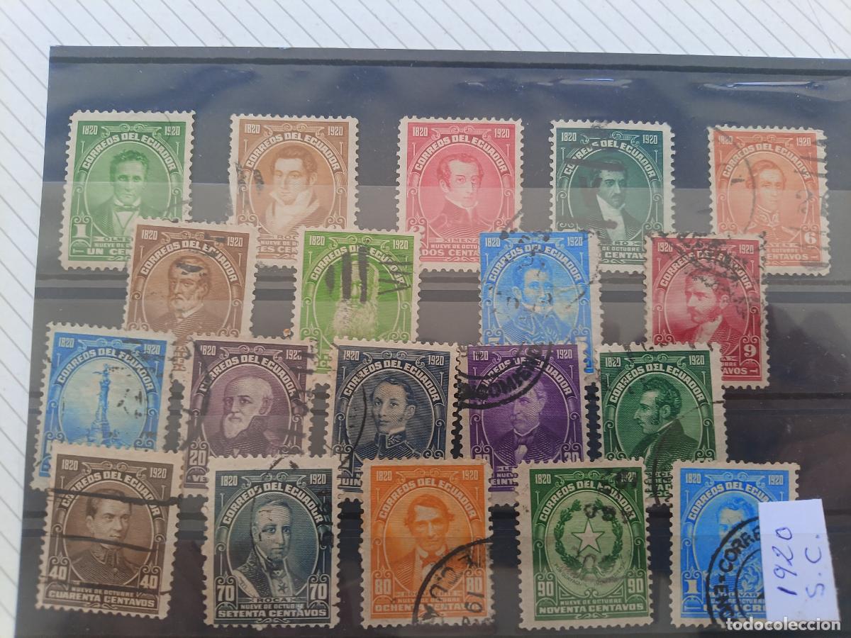 Sellos: Ecuador. Lote de sellos