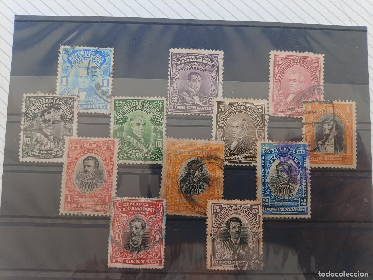 Sellos: Ecuador. Lote de sellos