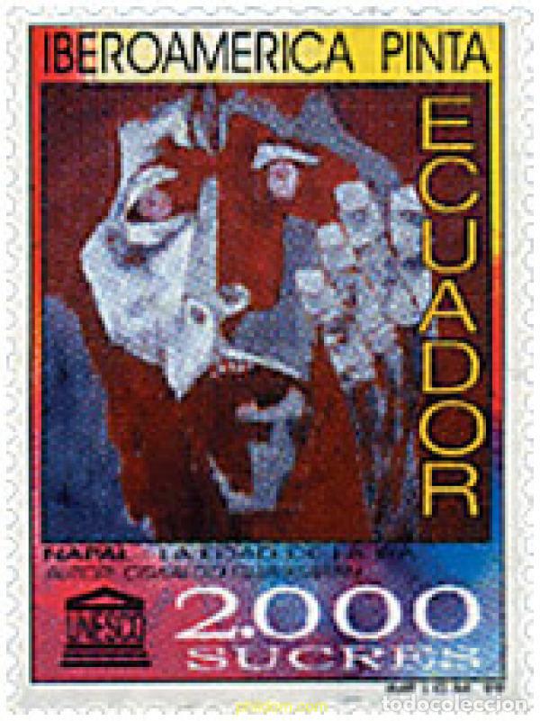 Selos: 51609 MNH ECUADOR 1999 PINTURA IBERO-AMERICANA