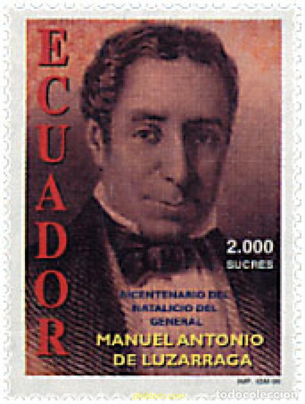 Selos: 72137 MNH ECUADOR 1999 BICENTENARIO DEL NACIMIENTO DEL GENERAL TOMAS CARLOS WRIGHT