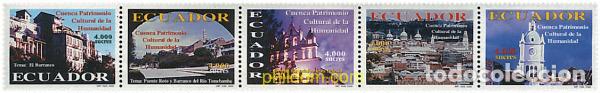 Selos: 4819 MNH ECUADOR 2000 CUENCA. PATRIMONIO CULTURAL DE LA HUMANIDAD