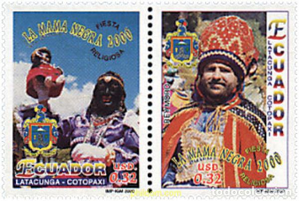Selos: 4821 MNH ECUADOR 2000 LA MAMA NEGRA