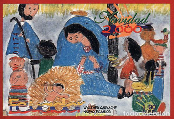 Selos: 98069 MNH ECUADOR 2000 NAVIDAD