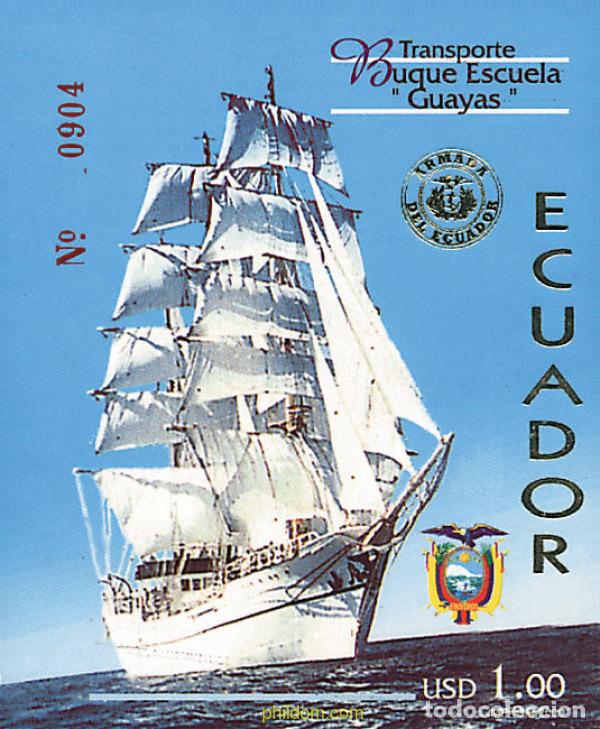 Selos: 86669 MNH ECUADOR 2000 BUQUE ESCUELA GUAYAS