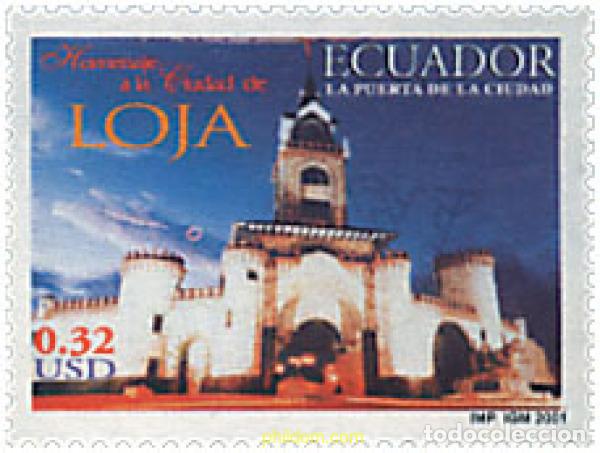Sellos: 78463 MNH ECUADOR 2001 HOMENAJE A LA CIUDAD DE LOJA