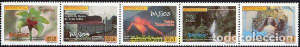 Selos: 4626 MNH ECUADOR 2001 BA&Ntilde;OS, CENTRO ECO TURISTICO DE LAS AMERICAS
