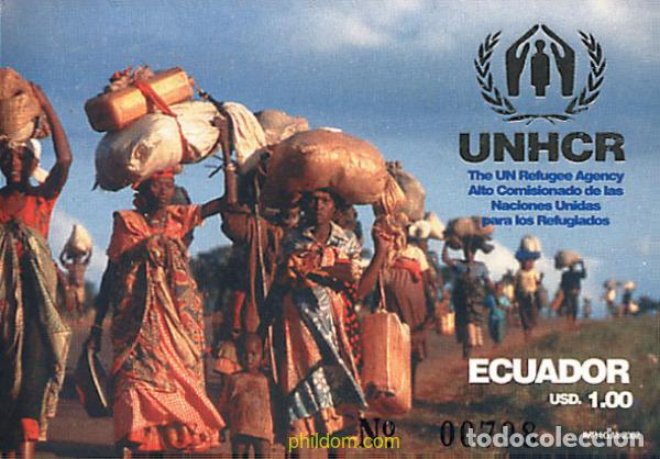 Selos: 89797 MNH ECUADOR 2002 50 ANIVERSARIO DEL ACNUR