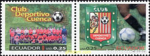 Selos: 4516 MNH ECUADOR 2002 CLUB DEPORTIVO CUENCA