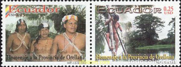 Timbres: 101775 MNH ECUADOR 2002 PROVINCIA DE ORELLANA