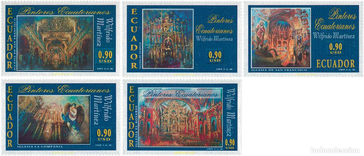 Timbres: 114239 MNH ECUADOR 2002 PINTURAS