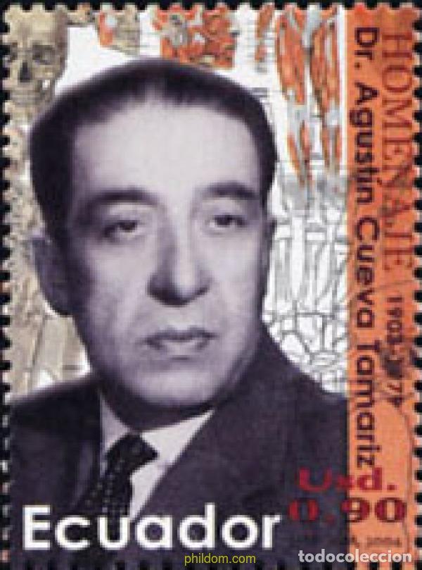 Sellos: 149424 MNH ECUADOR 2004 HOMENAJE A AGUSTIN CUEVA TAMARIZ