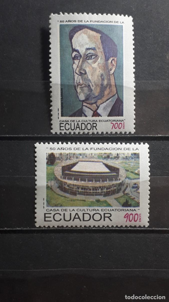Sellos: ECUADOR. A&Ntilde;O 1994. **. YVERT 1308/9