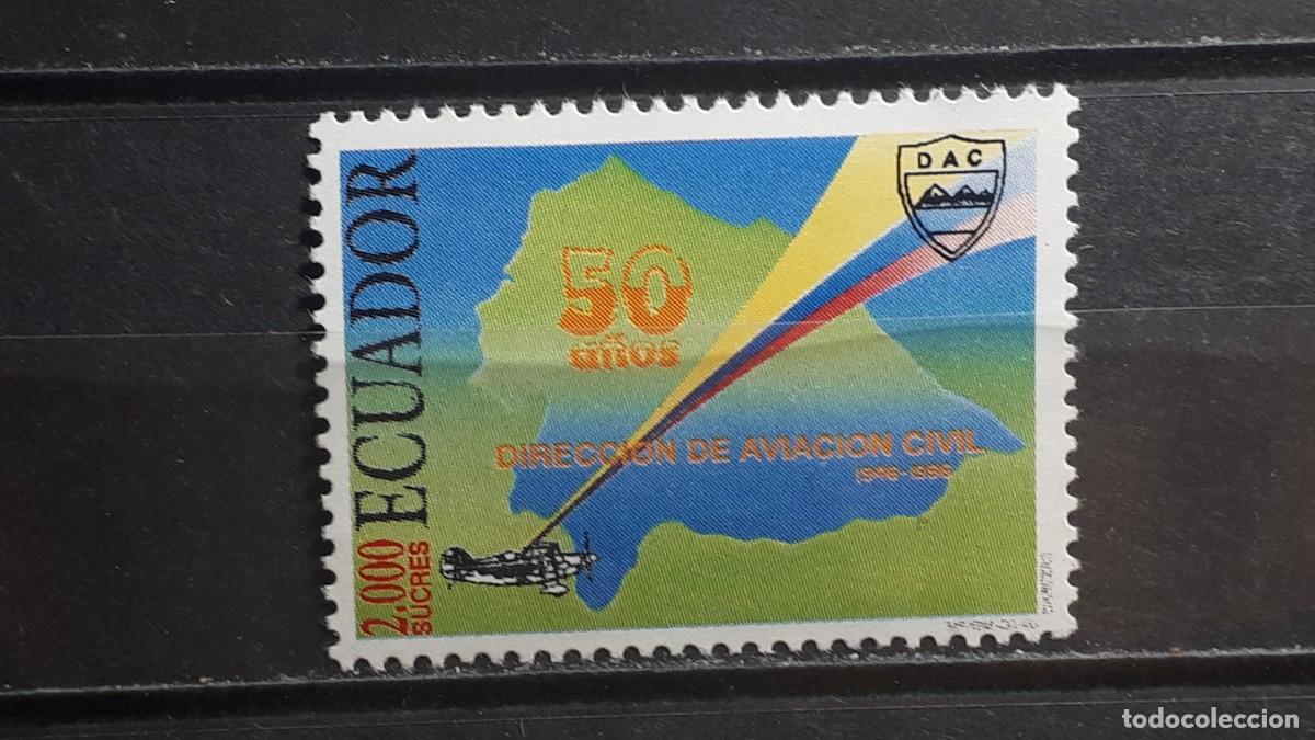 Sellos: ECUADOR. A&Ntilde;O 1996. **. YVERT 1357
