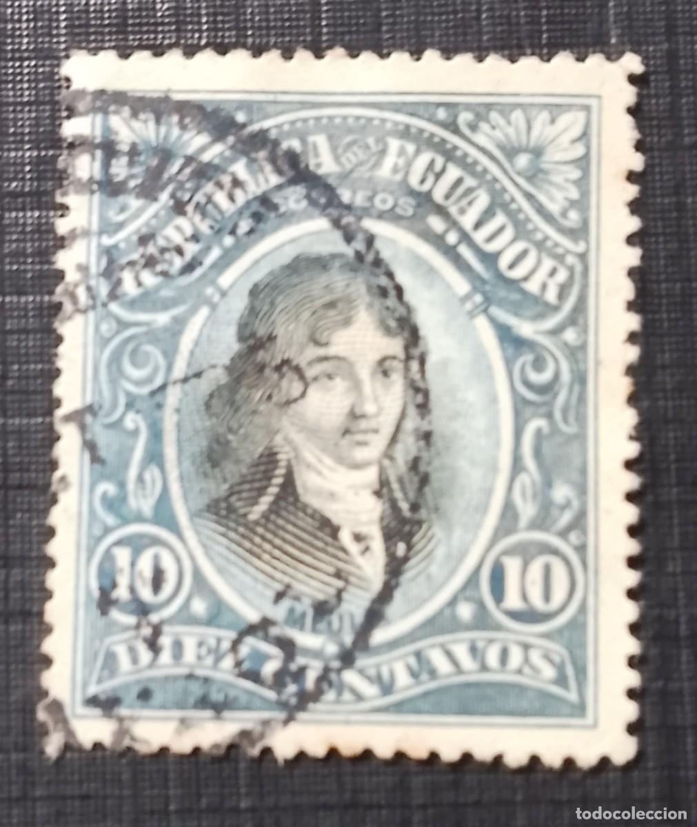 Sellos: 10 DIE7 CENTAVOS - A&Ntilde;O 1907.1909 - MEJIA