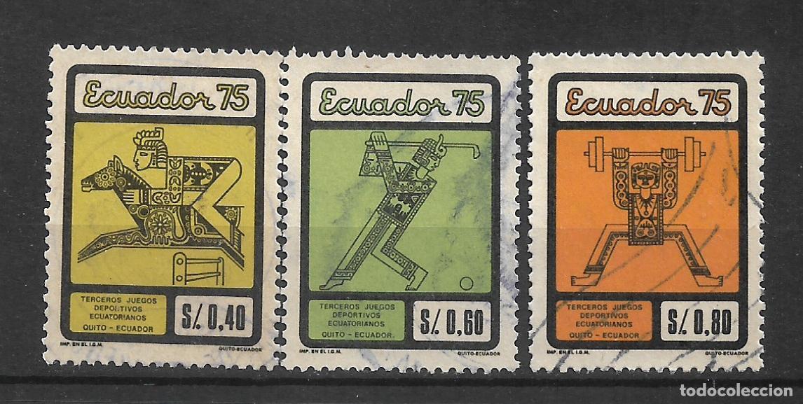 Sellos: ecuador 1975 sellos usado - 11/31