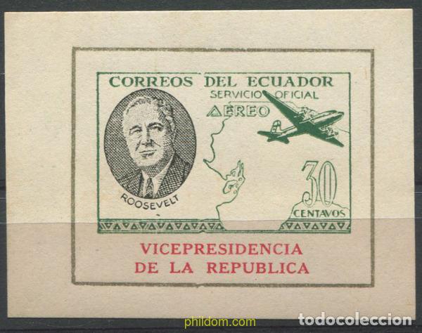 Sellos: 707531 MNH ECUADOR 1949 SERVICIO OFICIAL AEREO
