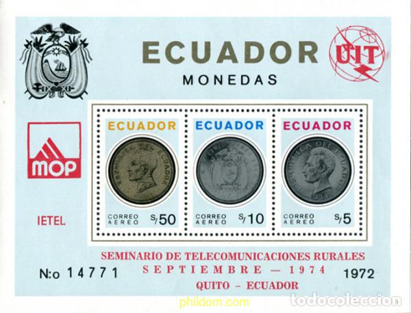 Sellos: 79465 MNH ECUADOR 1974 COPA DEL MUNDO DE FUTBOL. ALEMANIA-74