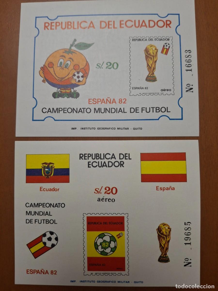 Sellos: HB563 HOJITAS BLOQUE de ECUADOR en NUEVO ideal para tematicas (leer descripcion)