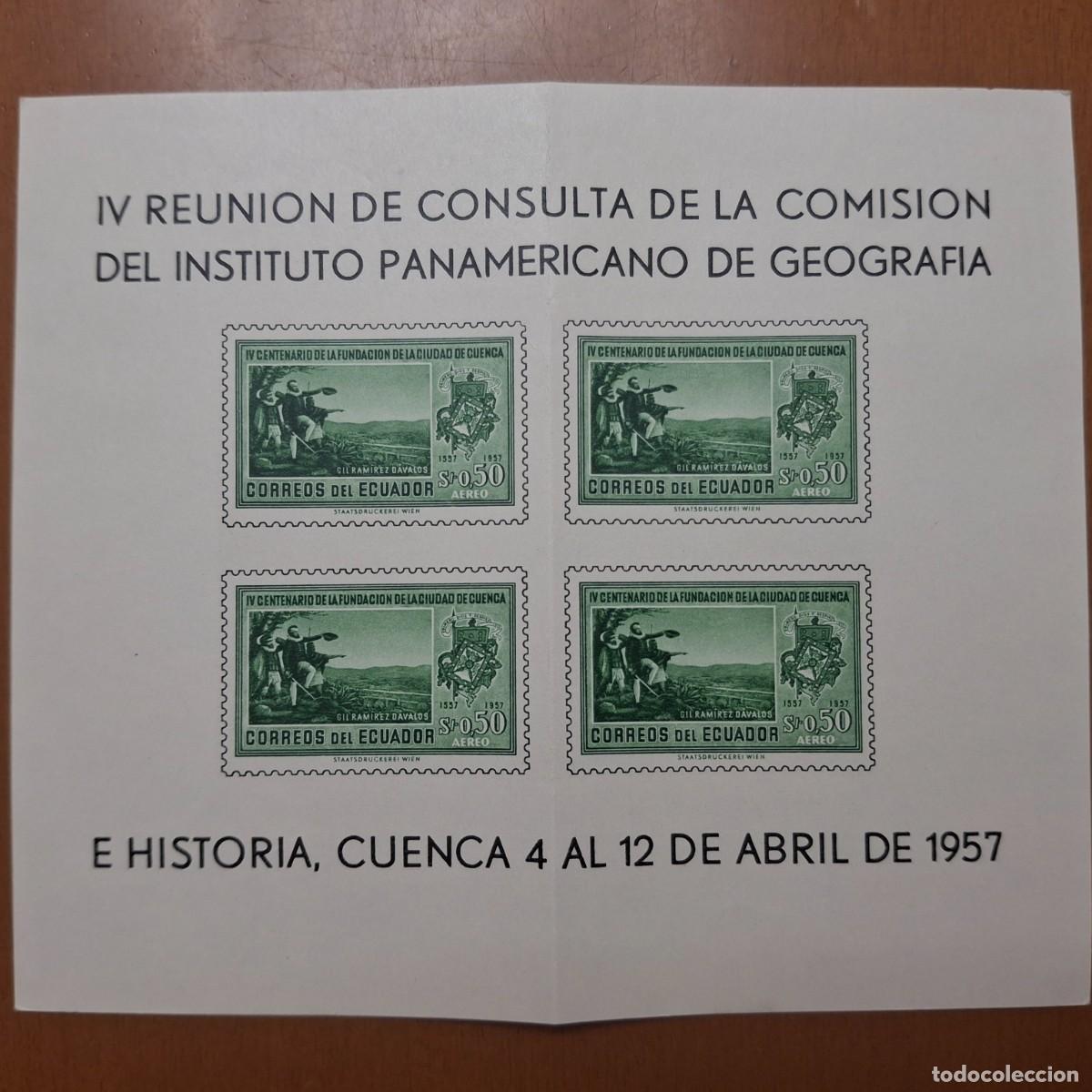 Briefmarken: HB566 HOJITAS BLOQUE de ECUADOR en NUEVO ideal para tematicas (leer descripcion)
