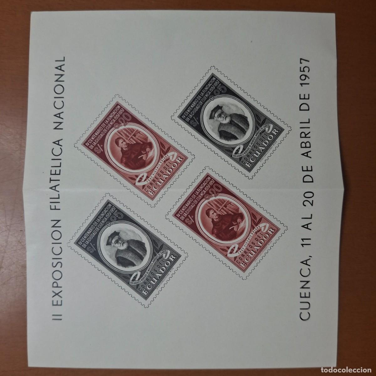 Francobolli: HB568 HOJITAS BLOQUE de ECUADOR en NUEVO ideal para tematicas (leer descripcion)