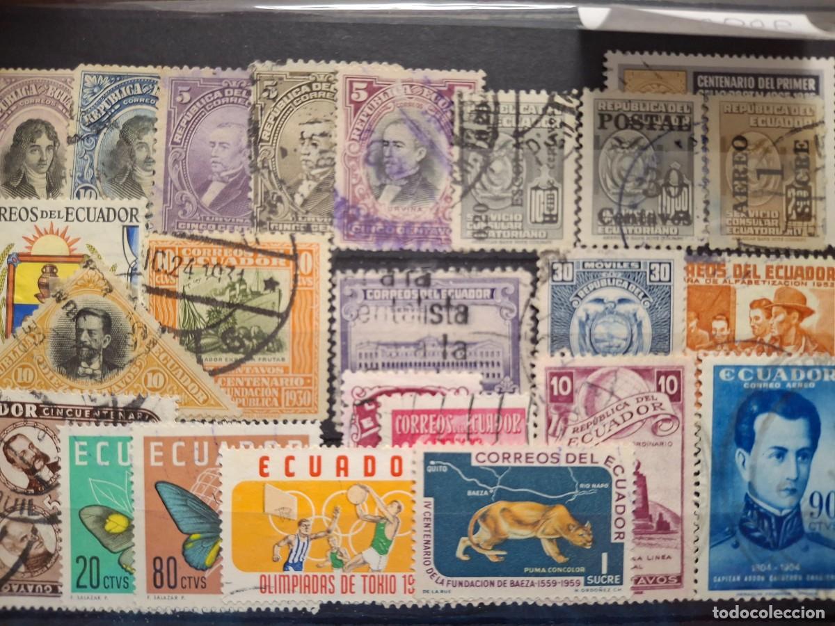 Sellos: HB1160 SELLOS ECUADOR ideal para tematicas (LEER DESCRIPCION)