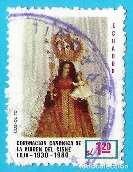 Sellos: Ecuador. 1980. Scott # 994. Coronacion de la Virgen del Cisne