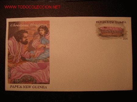 Sellos: NAVIDAD ENTERO POSTAL PAPUA II - Foto 1