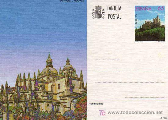Sellos: ENTERO POSTAL 166: SEGOVIA 1997 - Foto 1