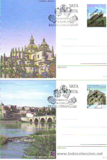 Sellos: 4 ENTERO POSTAL CON MAT PRIMER DIA 1997 - Foto 2