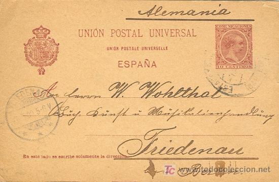 Sellos: ENTERO POSTAL N&ordm; 31. a&Ntilde;O 1.892. - Foto 1