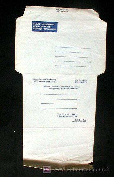 Sellos: ANTIGUO AEROGRAMA. MALTA. ENVIO GRATIS - Foto 1