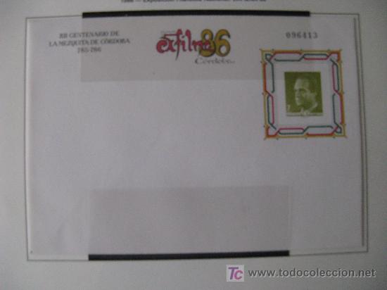 Sellos: sobre entero postal, exfilna 86 - Foto 1