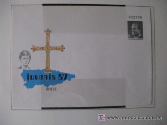 Sellos: sobre entero postal, juvenia 87 - Foto 1