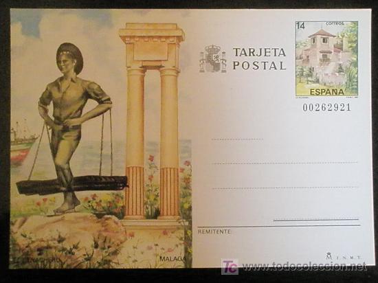 Sellos: ENTERO POSTAL./MALAGA.EL CENACHERO. - Foto 1