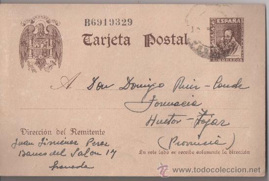 Sellos: ENTERO POSTAL. 1942. - Foto 1