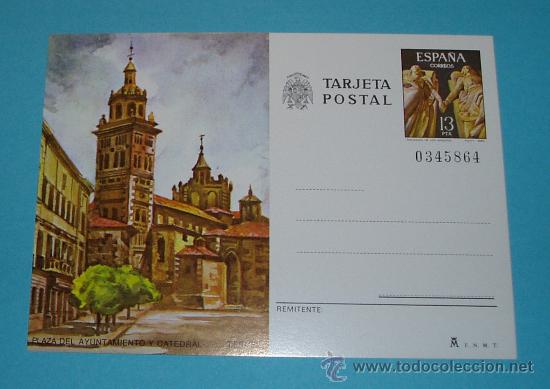 Sellos: ENTERO POSTAL ( EDIFIL 124 ). TERUEL - Foto 1