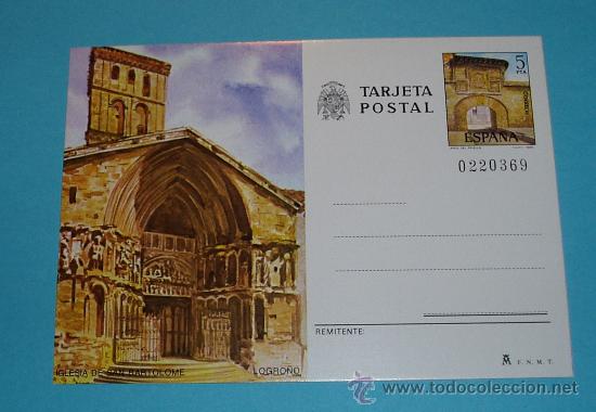 Sellos: ENTERO POSTAL ( EDIFIL 123 ). LOGRO&Ntilde;O - Foto 1