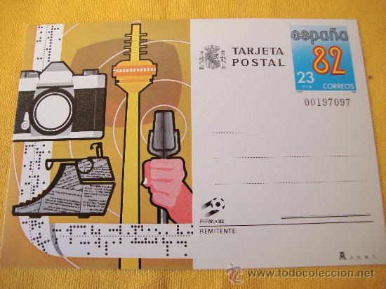 Sellos: TARJETA POSTAL, ESPA&Ntilde;A 82 - Foto 1