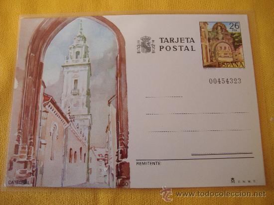 Sellos: TARJETA POSTAL, LUGO - Foto 1